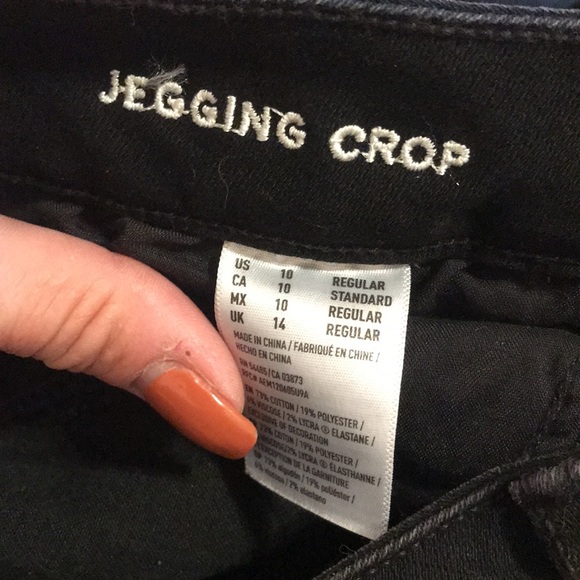 American Eagle outfitters super super stretch jegging crop size 10 regular NWTs - Picture 16 of 16